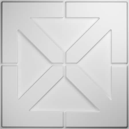 Ekena Millwork 19 5/8in. W x 19 5/8in. H Xander EnduraWall Decor 3D Wall Panel Covers, Total 26.75 Sq. Ft., 10PK WP20X20XAWH-CASE-10